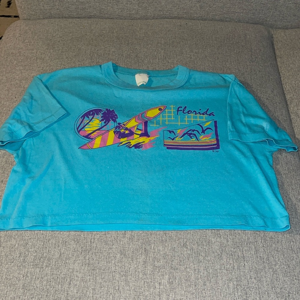 Cropped Florida T-shirt